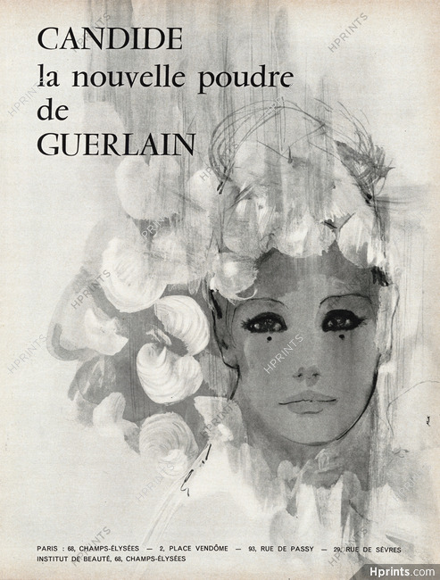 Guerlain (Cosmetics) 1966 Candide