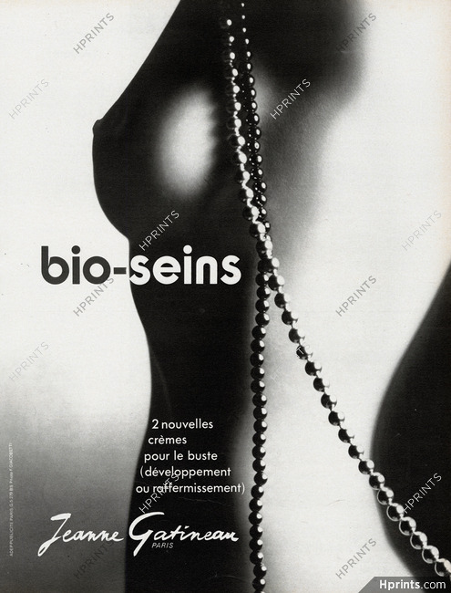 Jeanne Gatineau 1973 Bio-seins, Photo F. Giacobetti