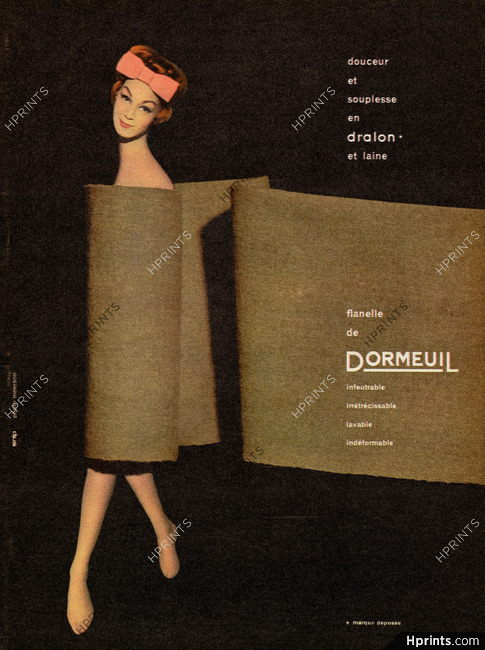 Dormeuil (Fabric) 1958 Photo Harry Meerson