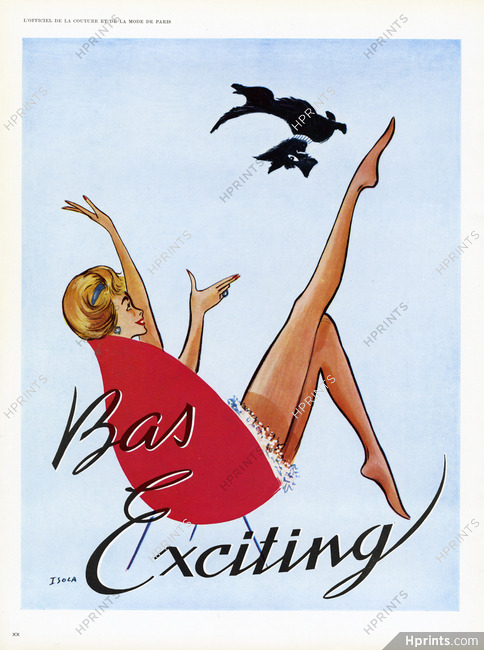 Exciting (Stockings) 1959 Paul Isola