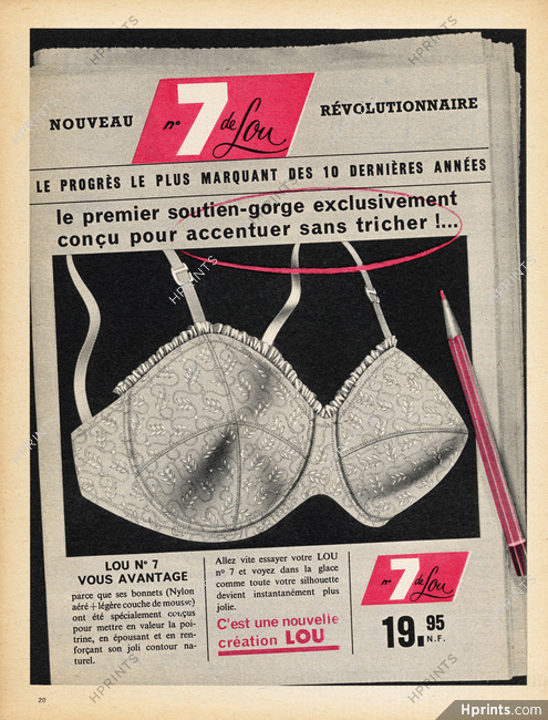 Lou (Lingerie) 1960 Bra n°7