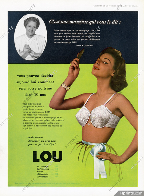 Lou (Lingerie) 1958 Brassiere