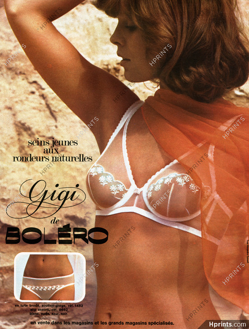 Boléro (Lingerie) 1975 Gigi Bra