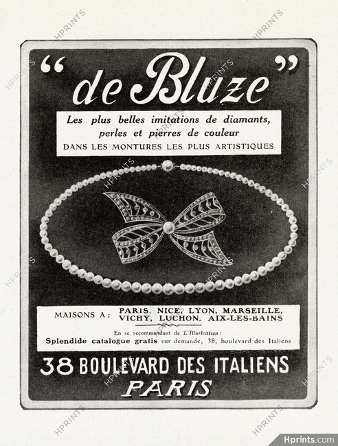 Gustave de Bluze (Jewels) 1912