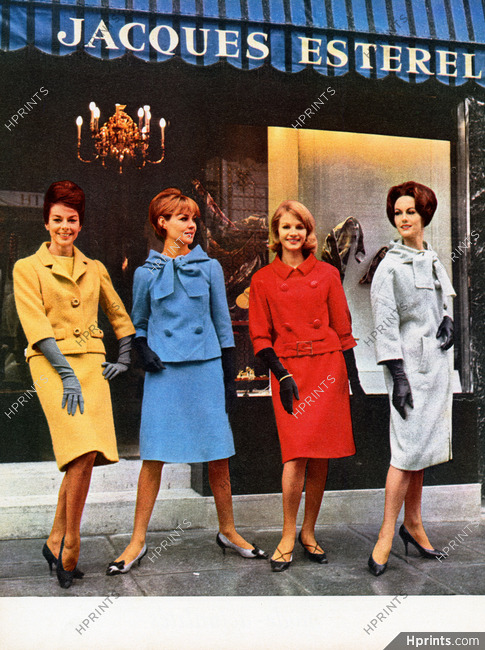 Jacques Esterel (Couture) 1961 Shop Window