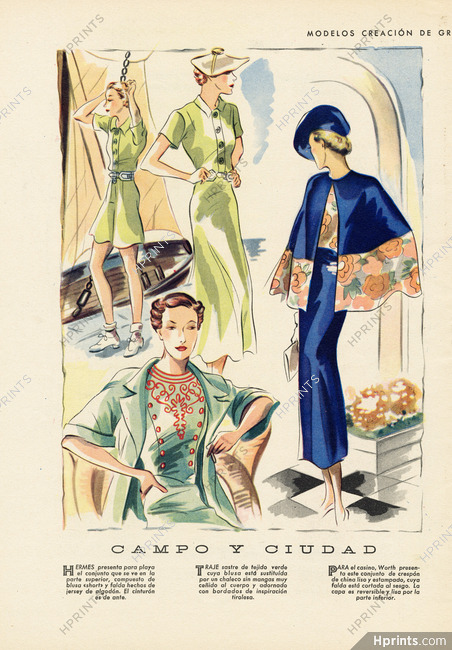 Hermès, Worth 1936 (spanish)