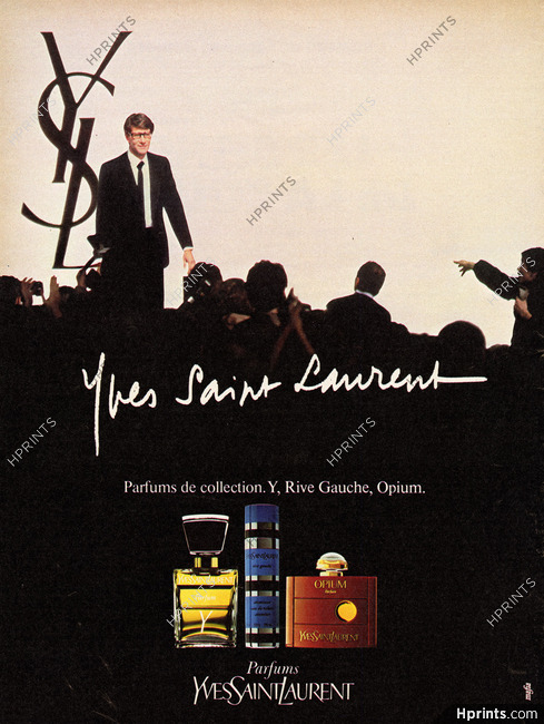 Yves Saint Laurent (Perfumes) 1982 Y, Rive Gauche, Opium