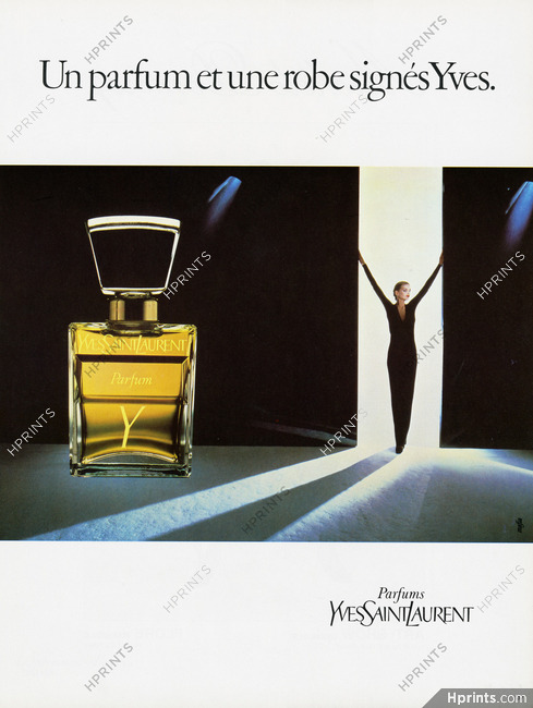 Yves Saint Laurent (Perfumes) 1983 "Y"