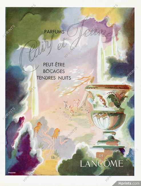 Lancôme (Perfumes) 1945 Clairs et Jeunes