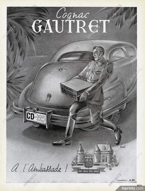 Gautret (Cognac) 1947 Jonzac