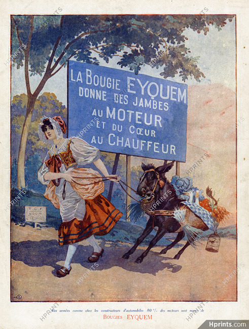 La Bougie Eyquem 1918