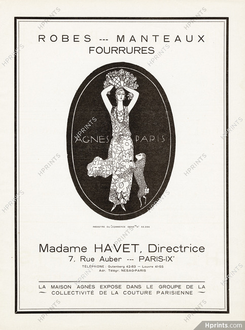 Maison Agnès (Madame Havet) 1925 Mario Simon