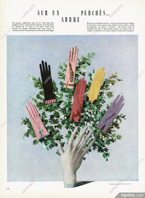 Hermès (Gloves) 1946 Dominique Fircsa
