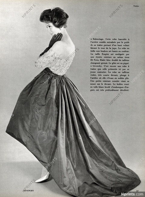 Givenchy 1958 Photo Pottier