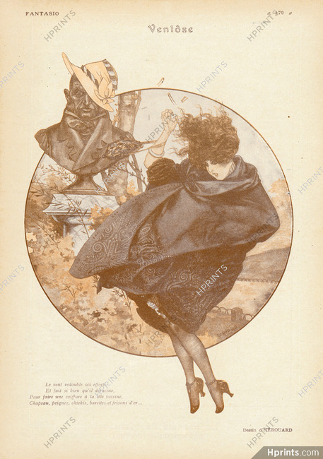 Ventôse, 1920 - Chéri Hérouard Wind Dress