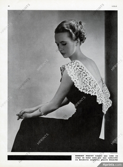 Robert Piguet 1935 Fashion Photography, Vogue-Studio