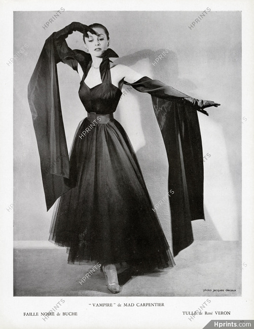 Mad Carpentier 1951 "Vampire", René Véron, Buche, Photo Jacques Decaux