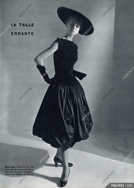 Balenciaga 1952 Taille basse, Lajoinie, Photo Horst