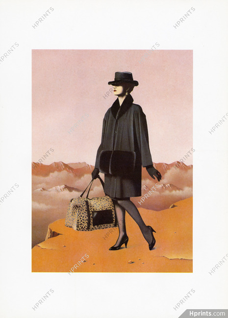 Sonia Rykiel 1982 Gerard Failly Fashion Illustration