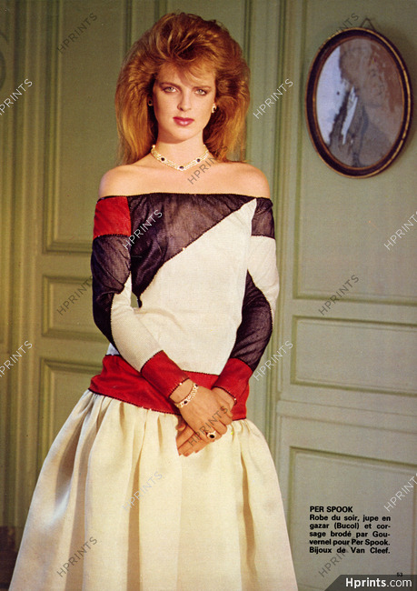 Per Spook 1982 Evening Dress, Van Cleef & Arpels, Photo David Parish