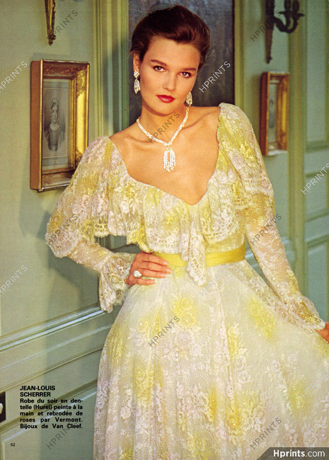 Sold at Auction: JEAN-LOUIS SCHERRER Haute Couture - 1985