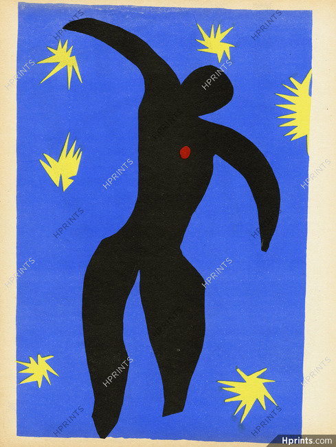 Henri Matisse 1948 Jazz, Icare