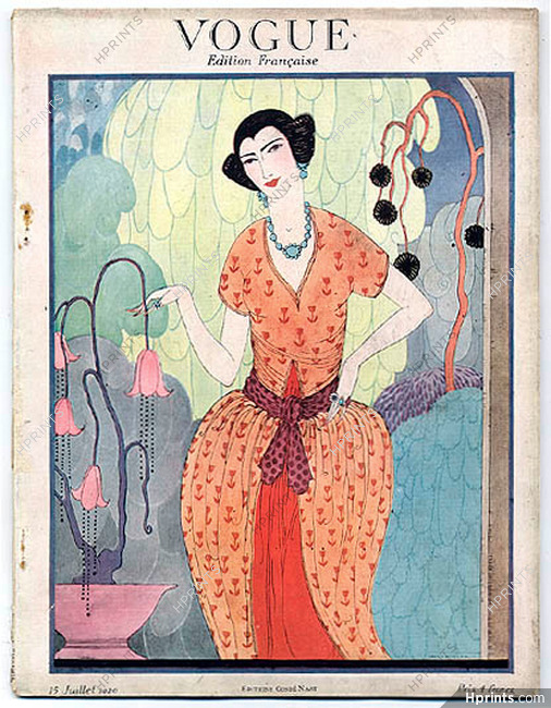 Vogue 15 Juillet 1920 (Édition Française) Helen Dryden