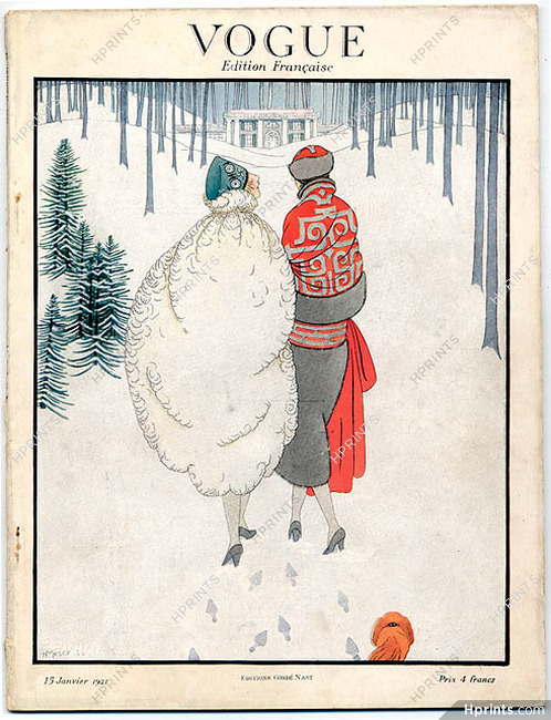 Vogue 15 Janvier 1921 (Édition Française) Harriet Meserole