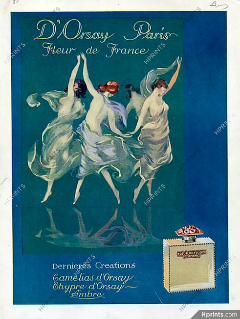 D'Orsay (Perfumes) 1921 Fleur de France