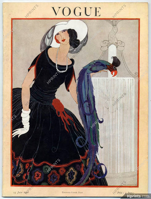 Vogue 15 Juin 1921 (Édition Française) Helen Dryden, 54 pages