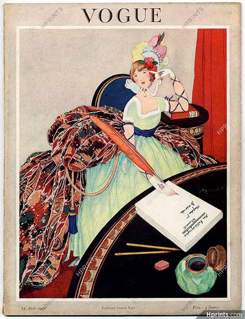 Vogue 15 Août 1921 (Édition Française) George Plank, 52 pages