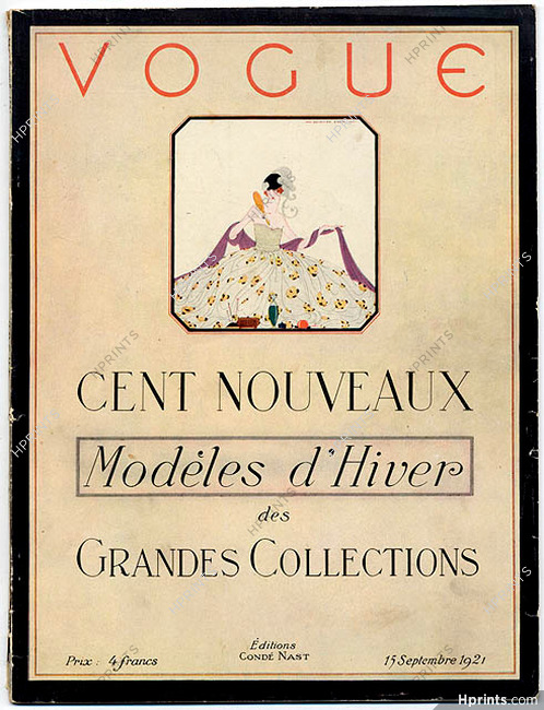 Vogue 15 Septembre 1921 (Édition Française) Arnaldo Luer, 52 pages