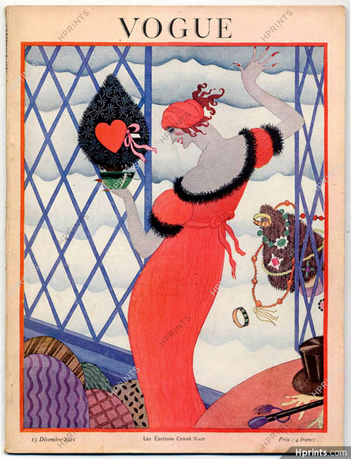 Vogue 15 Décembre 1921 (Édition Française) George Plank, 56 pages