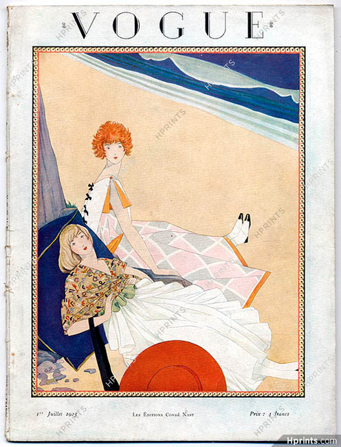 Vogue Juillet 1923 (Édition Française) George Plank, 84 pages