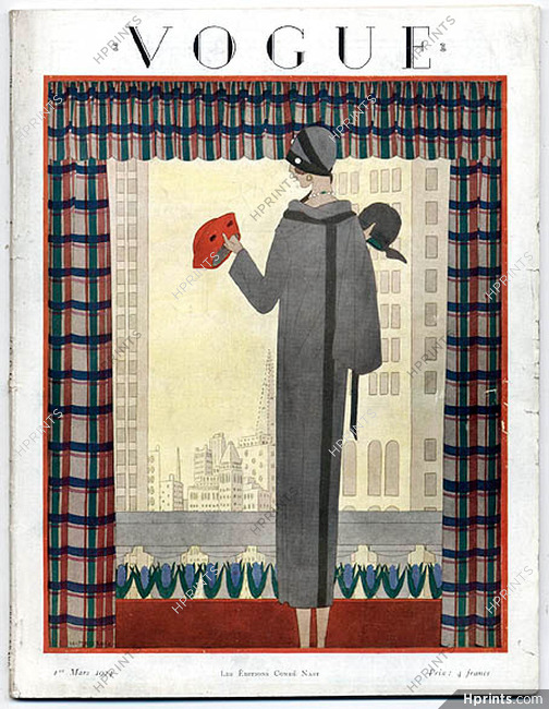 Vogue Mars 1924 Harriet Meserole, 94 pages