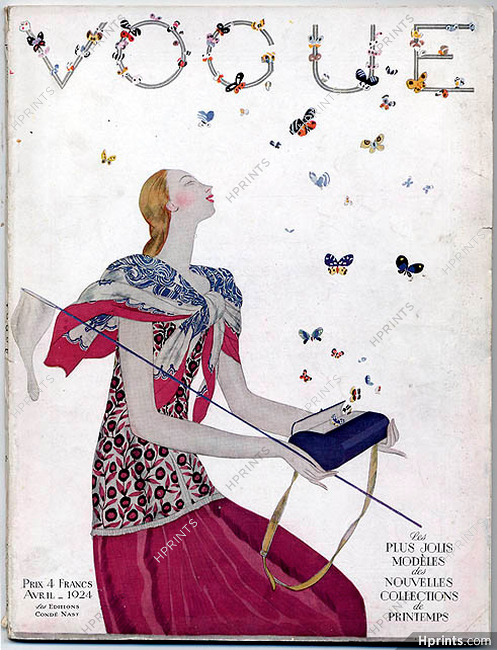 Vogue Avril 1924 Garcia Benito, 116 pages
