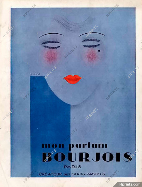 Bourjois (Cosmetics) 1929 Fards Mon Parfum