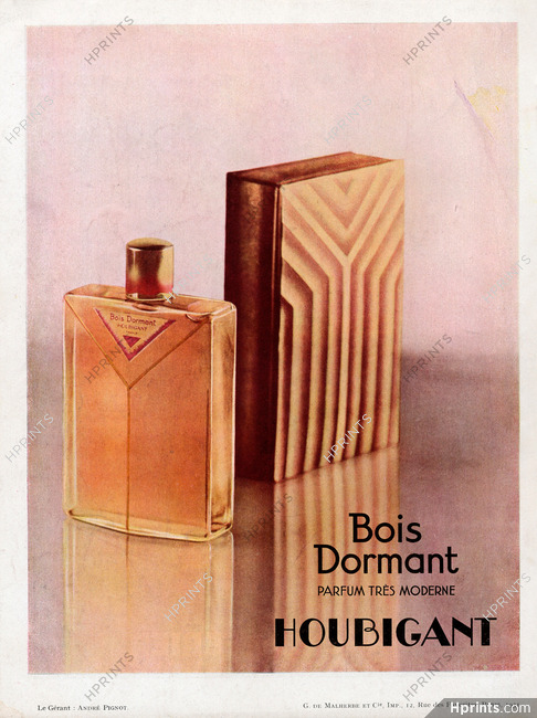 Houbigant (Perfumes) 1931 Bois Dormant