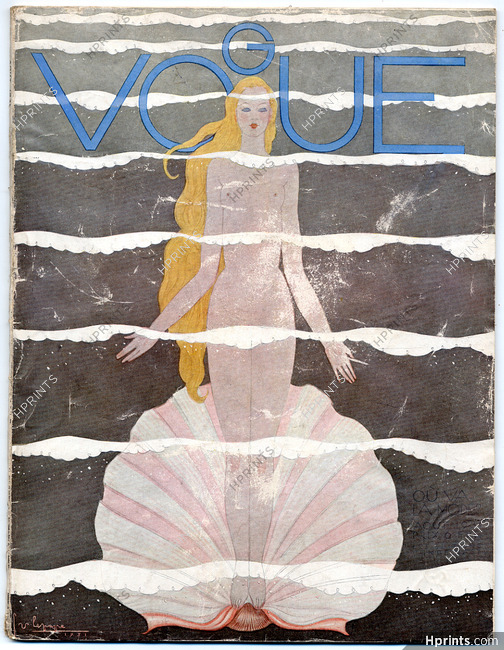 Vogue Août 1931 Georges Lepape, Venus, Où va la Mode