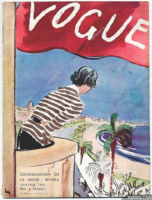 Vogue Janvier 1932 Carl Ericson, French Riviera