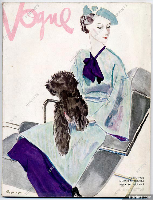 Vogue (Paris) Avril 1935 Pierre Mourgue, Numéro Spécial