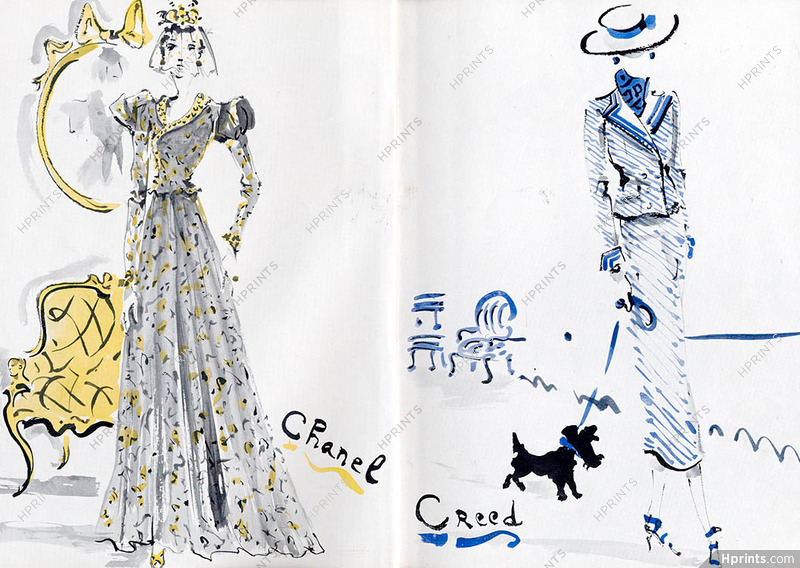 Chanel, Creed 1937 Christian Bérard, L'Élégance à — Page