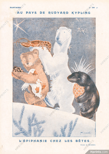 L'Epiphanie chez les Bêtes, 1924 - Miarko Bear, Epiphany