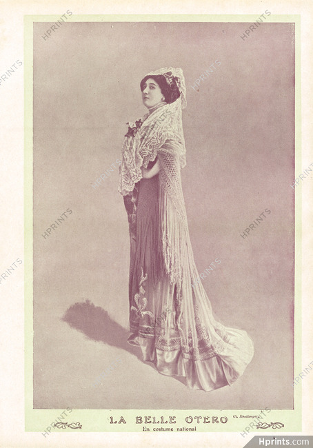 La Belle Otero 1908 Photo Reutlinger