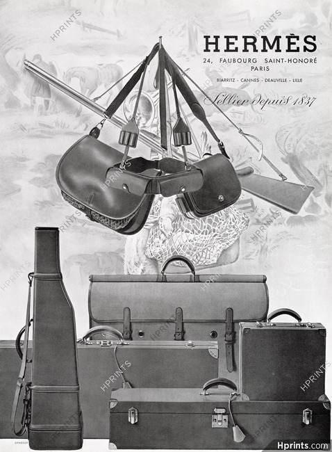 Hermès (Luggage) 1954 Hunting