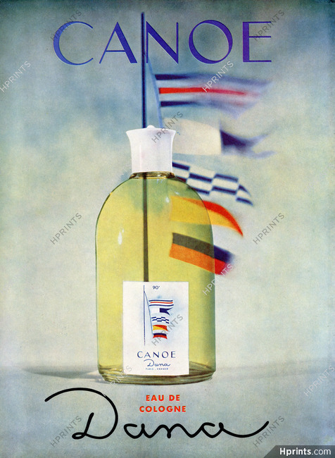 Dana (Perfumes) 1965 Canoe