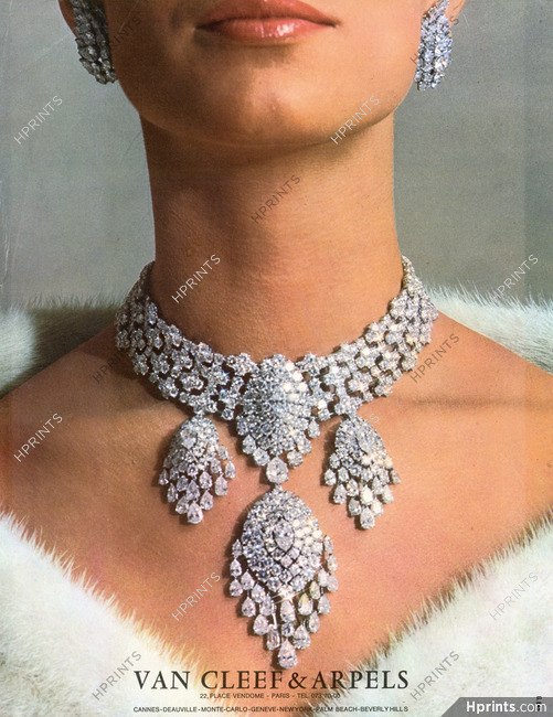 Van Cleef & Arpels 1972 Diamonds Necklace