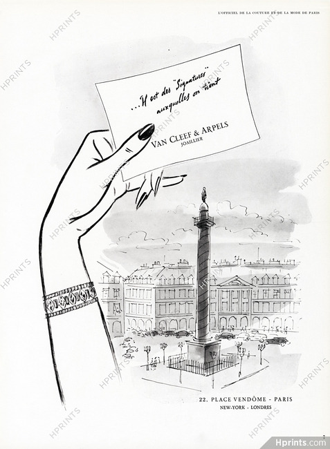 Van Cleef & Arpels 1954 Place Vendôme