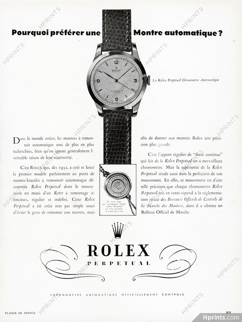 Rolex 1951 Perpetual