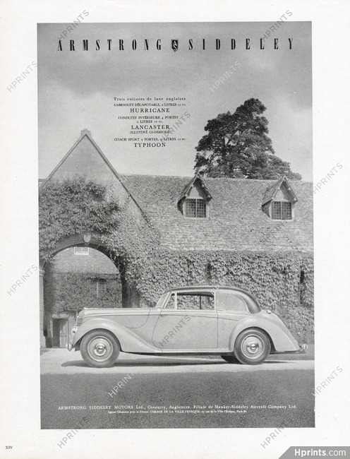Armstrong Siddeley 1948 Automobile